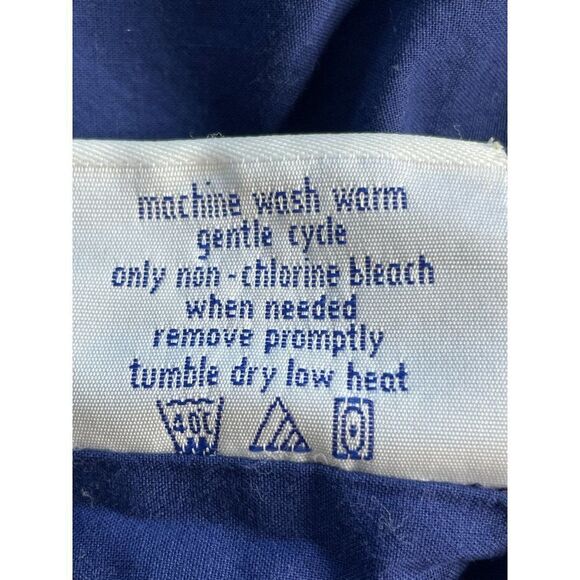 Set of 2 Pottery Barn Kids Blue & Green Color Block Standard Shams - Picture 3 of 3